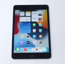 Apple iPad Mini 4th Gen 7.9" 128GB Wi-Fi Gray A1538 Tablet - Working Great