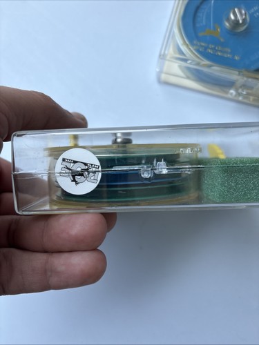 ROE MFG. Mulinello Monofilamento Dispensore Pesca a Mosca Lotto 2 Nuovi Raro  - Foto 3 di 10