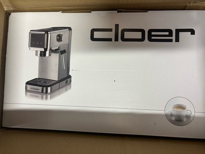 B-Ware Espressomaschine Cloer-5829 Siebträgermaschine 1 bis 2 Tassen 20 Bar