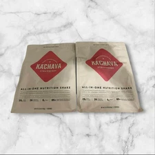 FOR 2 BAGS KA’CHAVA StrawBerry ALL IN ONE NUTRITION SHAKE 15.31oz Kachava 10/26+