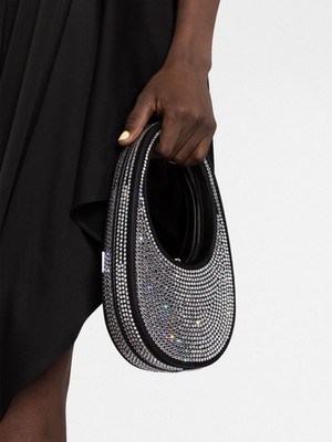 Coperni Mini Swipe Crystal Embellished Bag w/ Dust Bag | eBay