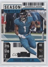 2024 Panini Contenders Season Ticket Retail Travis Etienne Jr #47 1a4q