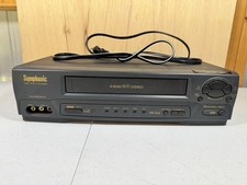 Symphonic VR-701 4 Head Hi-Fi Stereo VHS Video Cassette Player parts 