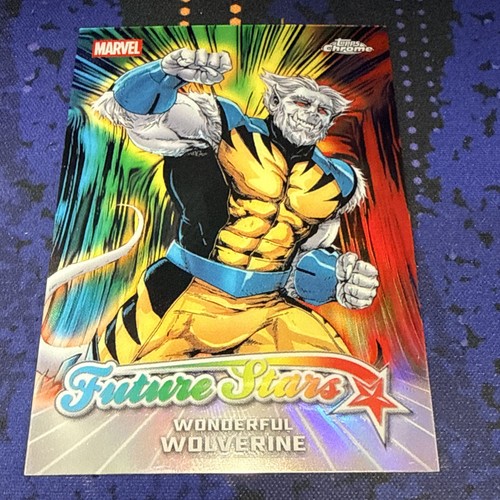 Wonderful Wolverine [Orange] #FS-20 Marvel 2026 Topps Chrome Future Stars card
