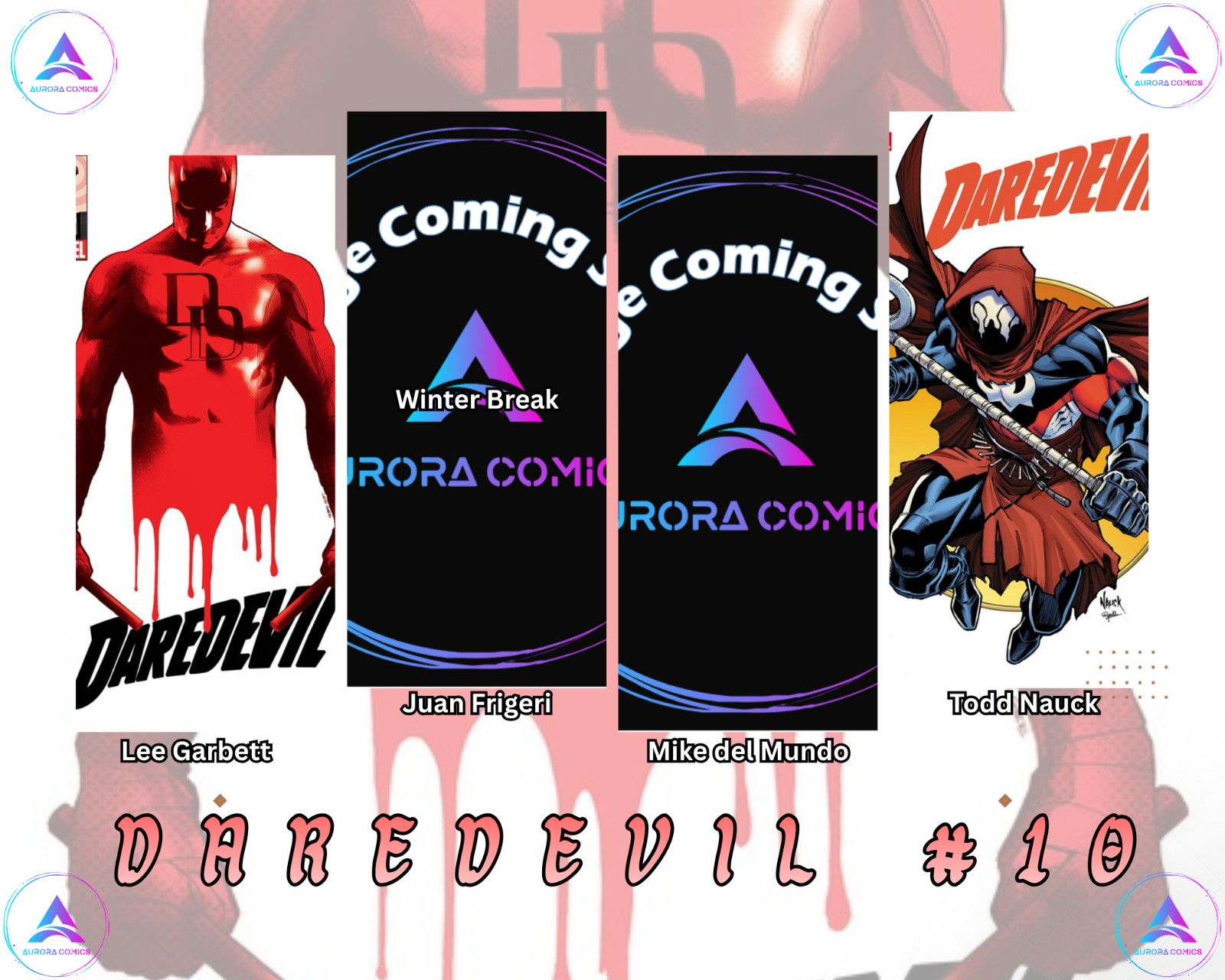 🟣Daredevil #10 (4 Book Set) Presale 12/23/26 (FOC 11/16/26)  