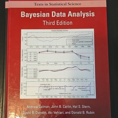Bayesian Data Analysis Third Edition Texts in Statistical Science Hardcover