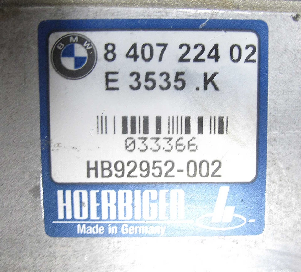 Motor de bomba hidráulica superior convertible BMW Z3 con manguera de pistón 1996-2002 OEM USADO Foto 3 de 4
