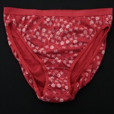 NEW Victoria's Secret VTG 100 Cotton Signature Hi Cut Brief Panty XL X-LARGE