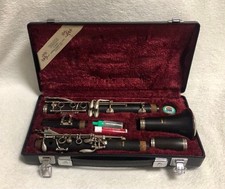 Yamaha 351 Bb Clarinet Black w/ Hard Case Grease Oil Accessories Used Japan