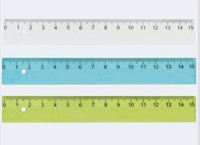 Lineal 15Cm Farbig Sortiert Kum Ice