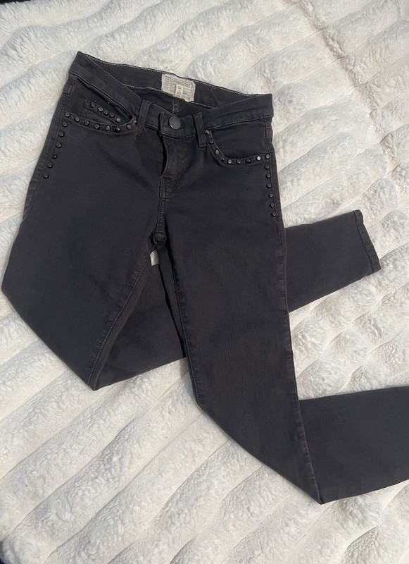 Women Current Elliot Studded Jeans Size 25