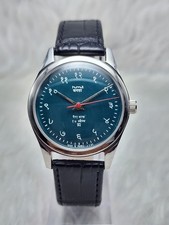 HMT Janata Devanagari Green Dial Para Shock 17 Jewels Hand Winding Vintage Men s