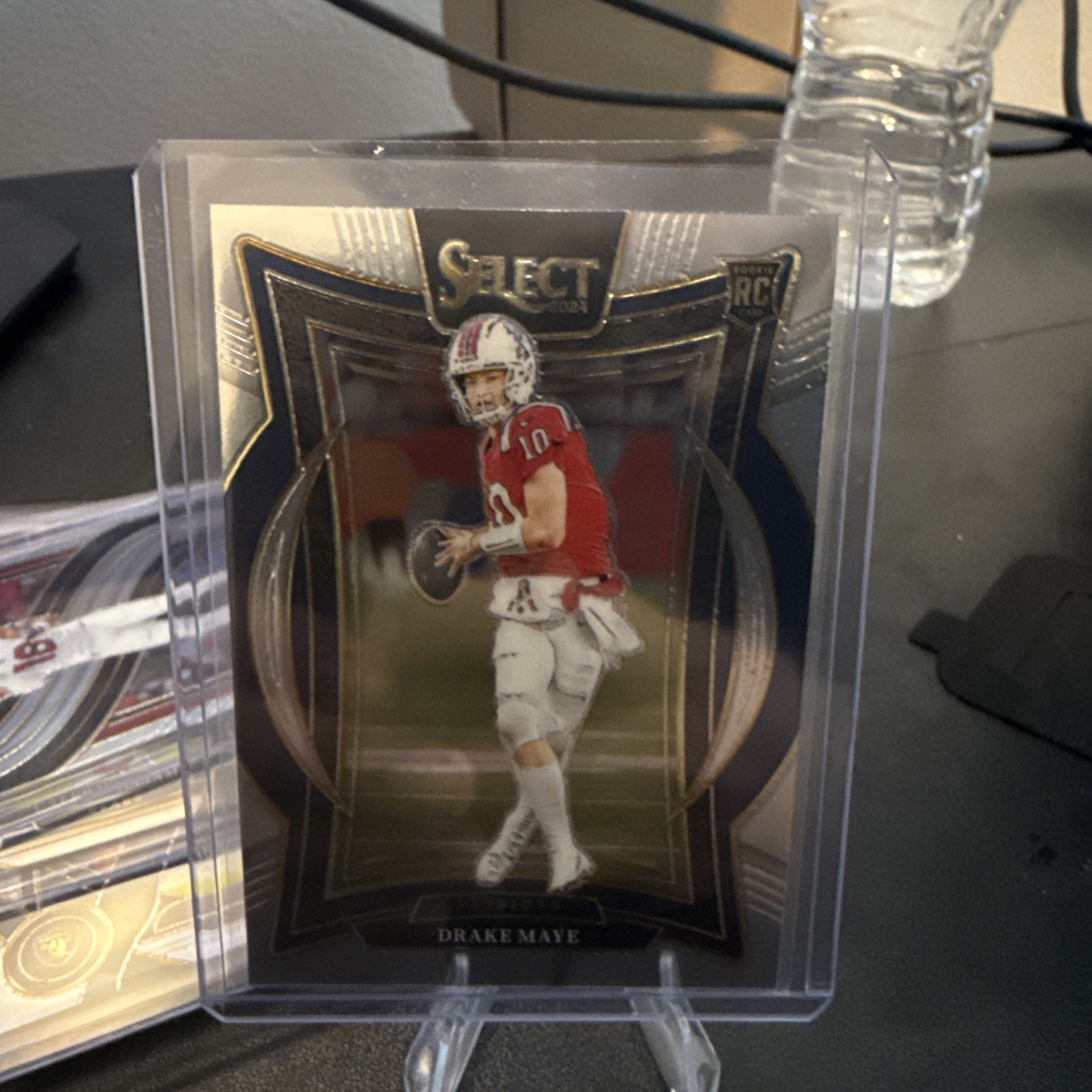 Drake Maye 2024 Panini Select Concourse Silver RC Prizm #27 PATRIOTS