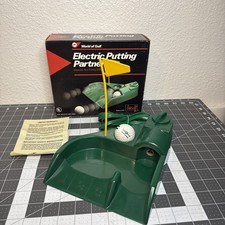 VTG JEF World of Golf Indoor Electric Putting Partner Golf Trainer System Tested