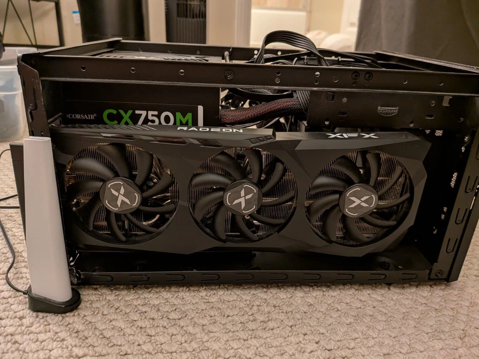 High-End Gaming PC – Ryzen 9 5900X, XFX RX 6700XT 12GB, 32GB RAM, Liquid Cooling - Image 3 of 4