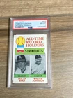 1979 Topps all-Time Record Holders Strikeouts #417 W Johnson Nolan Ryan  PSA 8