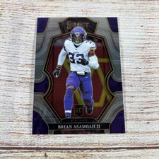 2022 Panini Select - Premier Level Brian Asamoah II #165 (RC)