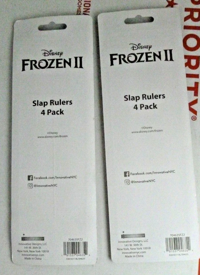 Frozen II Fiesta de Cumpleaños Niñas Pulseras Favores Paquete de 8 NUEVO Disney Elsa Anna Olaf Foto 2 de 2