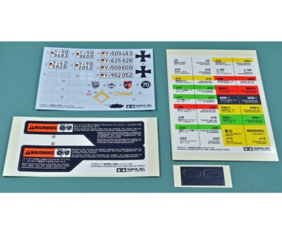Tamiya Dekorbogen Leopard 2A6 56020 - 309400123
