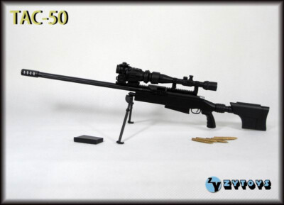 ZYTOYS ZY8036A 1/6 TAC-50 WWII Gun Rifle Weapon Model Fit 12