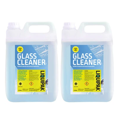 Liquipak GLASS CLEANER 10L - Window cleaner, Streak Free Liquid 10Litres