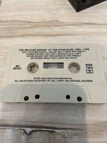 The Beatles 2 Cassette Lot LIVE! Rockin At The Star Club 1962 & The Early - Picture 6 of 10