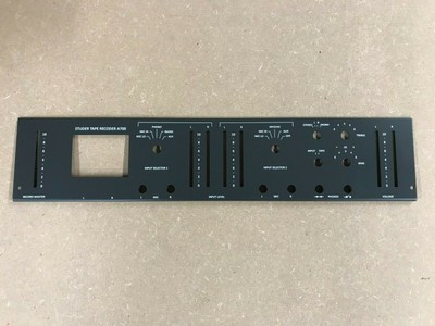 Studer Revox  A700 Frontplatte Frontblende für Display EVOR04 Blech Neu 