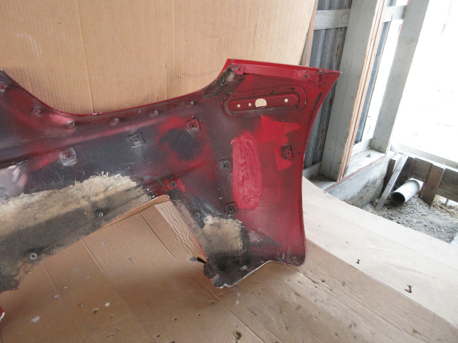 Ferrari 458 Italia / Spider - Rear Bumper Red P/N 83327410