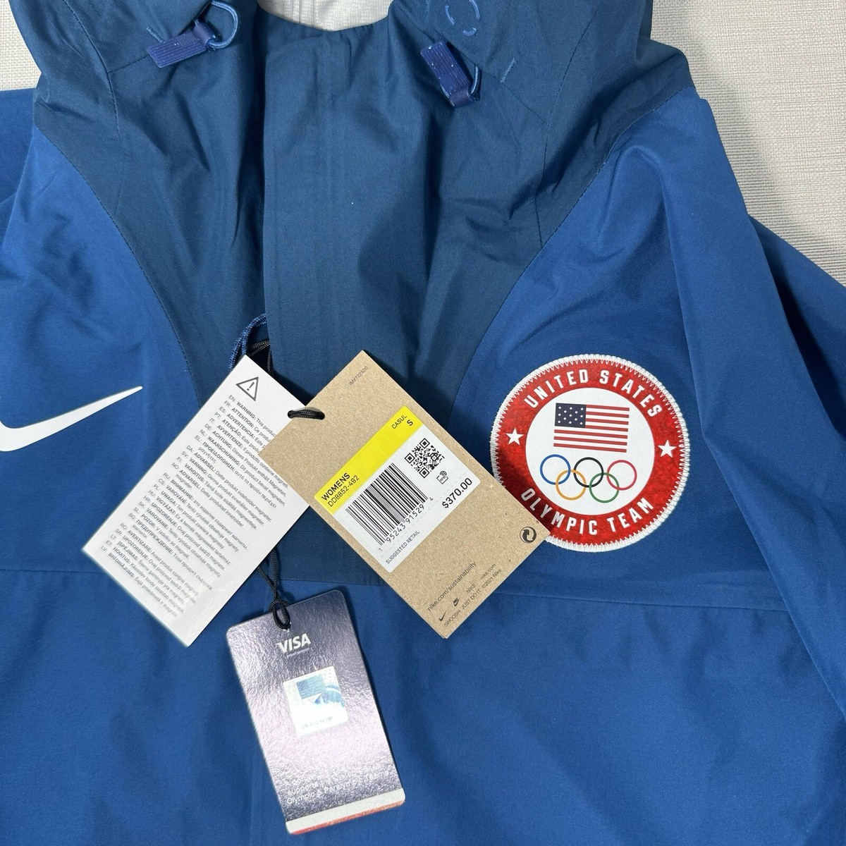 日本未発売 USA Olympic Goretex Jacket Nike Jacket Team USA Olympics ACG Gore-Tex Beijing Blue