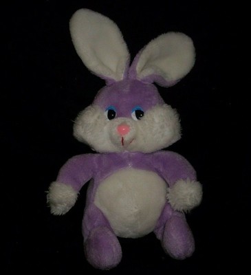 purple stuffed bunny