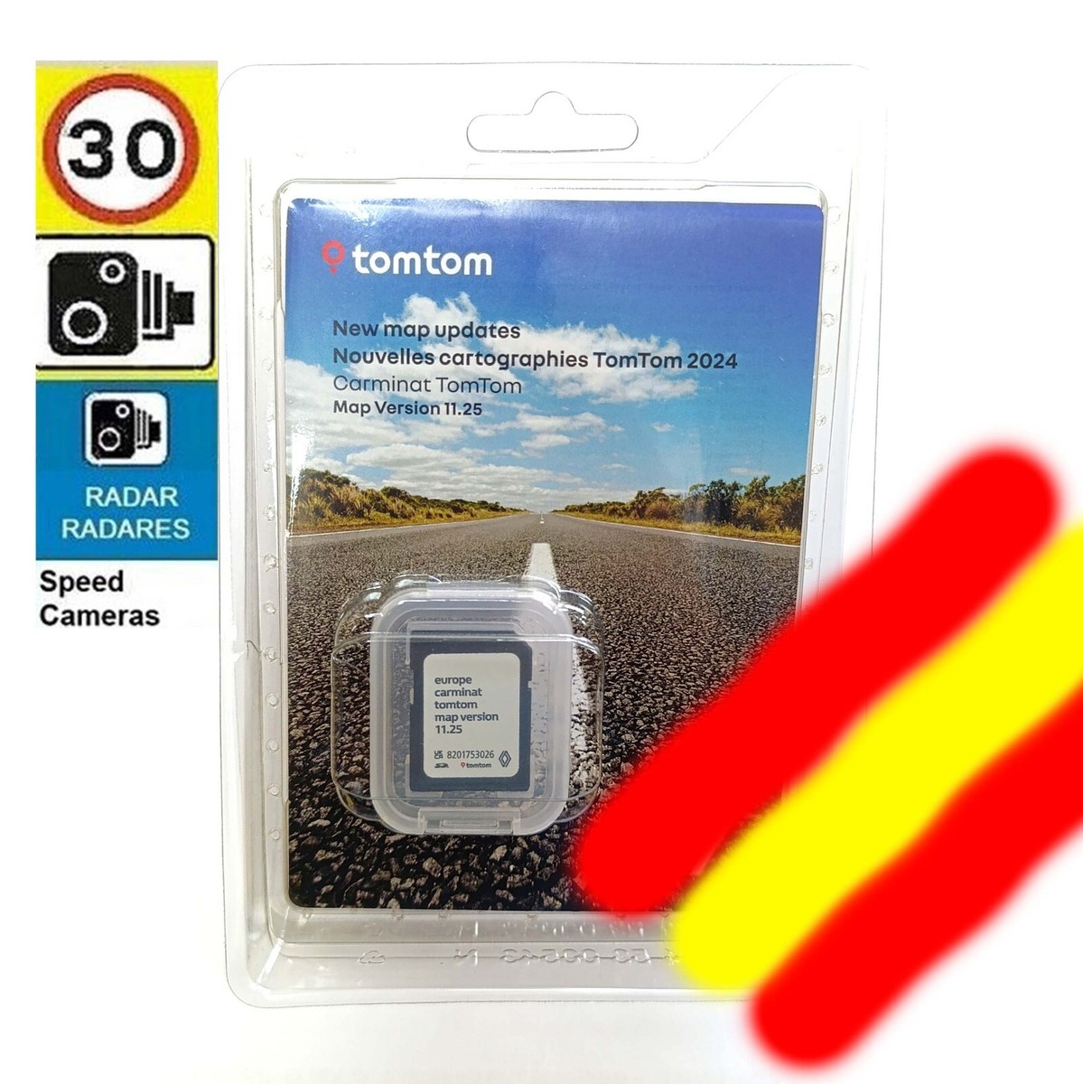 Gps Tomtom Navegación Renault R-Link 2024 - Europa (Versión 11.25