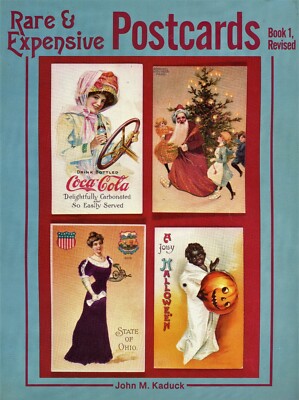 Rare Expensive Vintage Postcards Pictured and Valued /  Illustrated Book