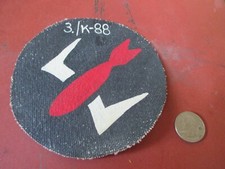 WWII LUFTWAFFE LEGION CONDOR 3./K-88 BOMBER  FLIGHT JACKET  PATCH