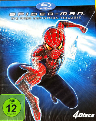 Spider-Man Trilogie - BluRay  NEU OVP   D14