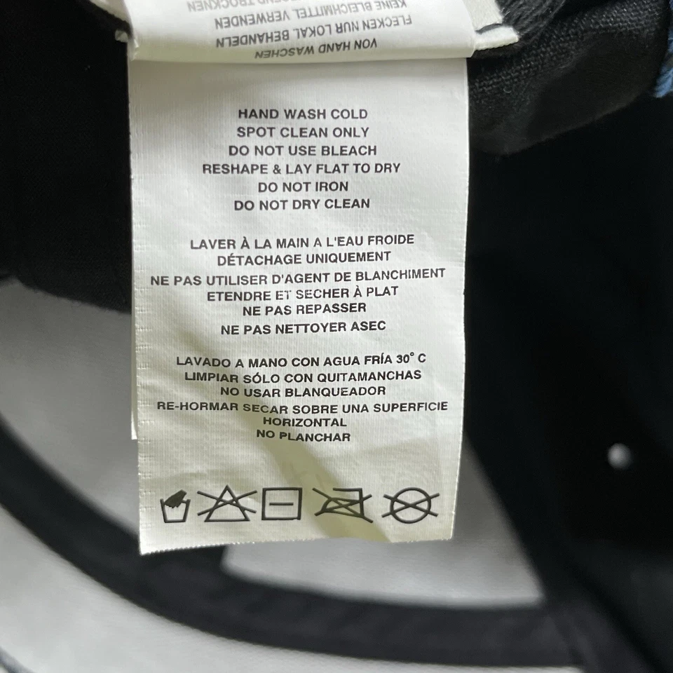 Etnies первоклассный шляпа крышка черный синий регулируемый коньков логотип коньков 90-х Y2K - Изображение 4 из 4