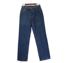 Vintage 90s NWT Eddie Bauer Jeans Size 8 Straight Leg Retro Tapered Mom Baggy