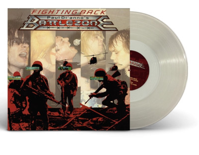 Paul Di'Anno's BATTLEZONE - Fight It Back - Clear Vinyl LP - NEU NEW