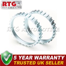 2x ABS Reluctor Rings Front Fits Vauxhall Astravan (Mk4) 1.7 TD