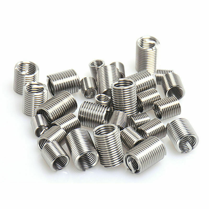 10 Inserts Hélicoïdaux M2-14 – Manchons Filetés En Acier Pour Réparation Visserie
