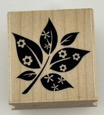 Hero Arts Leaf Cluster 94947 Wood Mount Rubber Stamp
