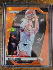 2024 Panini Prizm WNBA Marina Mabrey Orange Ice Prizm #132 Connecticut Sun
