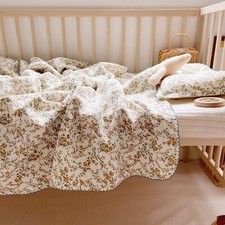 4 Layer Toddler Blanket 100 Cotton Muslin Bed Blankets for KidsGirlsBoys wit...