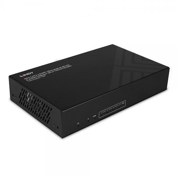 Extender Splitter HDMI 4K60 Cat.6 HDBaseT 4 porte, 100m