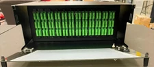 4RU 144 Port SCAPC Singlemode Fiber Optic LIU Rack Mount Panel Enclosure LOADED