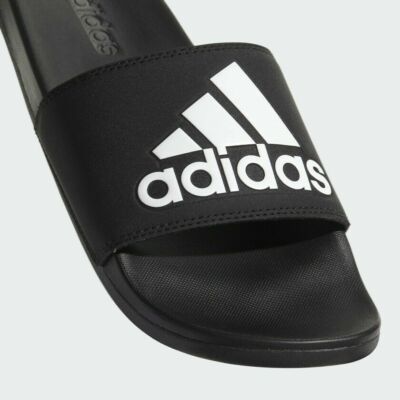 Adidas Men's Adilette Comfort Slides Core Black (CG3425) | eBay