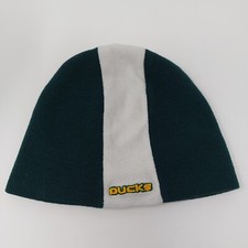 Oregon Ducks Color Stripe Beanie Hat Cap Knit Fleece Top Of The World