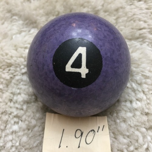 #4 Pool Ball. Antique, Vintage And Current Style Balls. Many To Choose From. - Picture 44 of 353