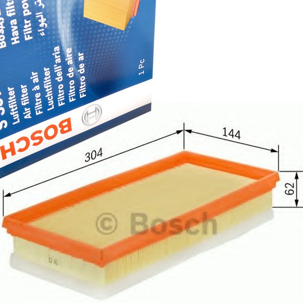 Bosch F026400140 Luftfilter FüR Subaru Trezia Toyota IQ Urban Cruiser Verso S-image