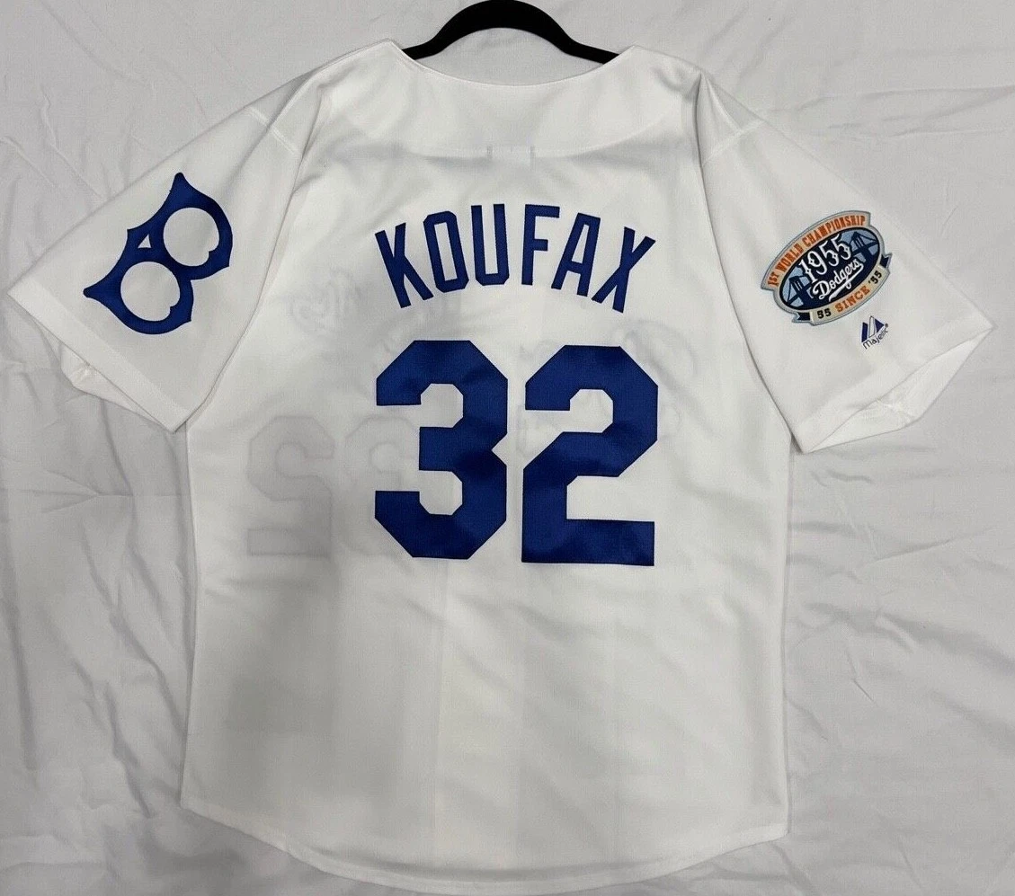 Sandy Koufax Youth Jersey - Dodgers Cooperstown Kids Home Jersey