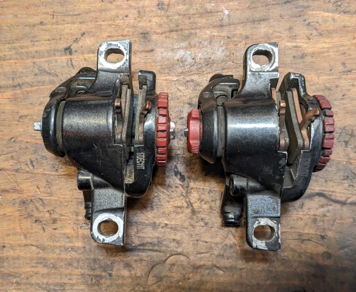 Set (2) of Avid BB7 MTN Mechanical Brake Calipers With Pads